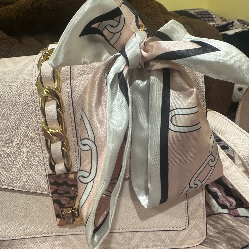 Aldo Caiillaa top handle satchel light pink - Picture 5 of 14